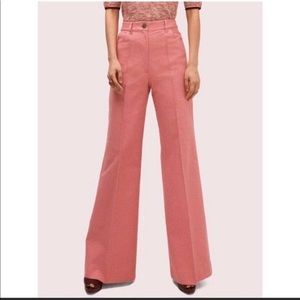 Pink Flares with Contrast Stitching - Kate Spade - size 12